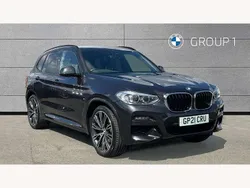Grey Used 2021 BMW X3 M Sport SUV | £29,750 (Good price)