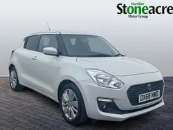 White Used 2018 Suzuki Swift SZ-T Hatchback | £8,199 (Fair price)