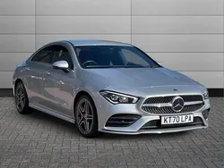 Silver Used 2021 Mercedes CLA180 AMG line Sedan | £21,790 (Good price)