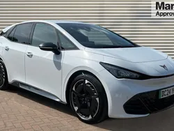 Metallic glacial white Used 2024 Cupra Born e-Boost Hatchback | £24,990 (Fair price)