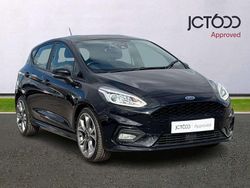Black Used 2018 Ford Fiesta ST-Line Hatchback | £8,626 (Fair price)