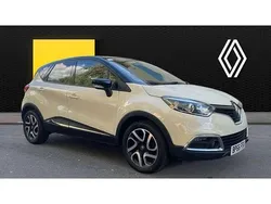 Cream/black Used 2016 Renault Captur Dynamique SUV | £6,220 (Fair price)