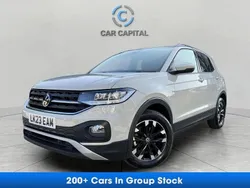 Grey Used 2023 VW T-Cross SE SUV | £19,980 (Fair price)