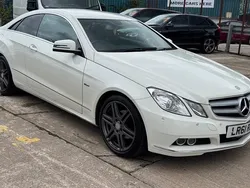 White Used 2011 Mercedes E220 Edition 1 Coupe | £2,595 (Fair price)
