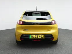Yellow Used 2022 Peugeot e-208 GT Hatchback | £16,999 (A bit pricey)