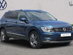 Blue Used 2021 VW Tiguan Allspace Match SUV | £22,600 (Fair price)