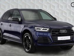 Navarra blue metallic Used 2019 Audi Q5 Black Edition SUV | £23,750 (Fair price)