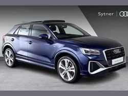 Blue Used 2021 Audi Q2 S-Line SUV | £24,000 (A bit pricey)