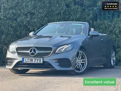 Grey Used 2018 Mercedes E220 AMG Line Premium Cabriolet | £17,995 (Fair price)
