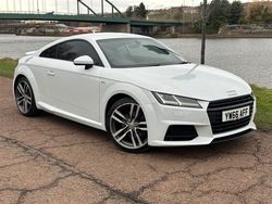 White Used 2016 Audi TT S-Line Coupe | £10,999 (Fair price)