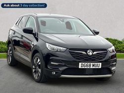 Black Used 2018 Vauxhall Grandland X Sport SUV | £11,599 (Fair price)