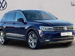 Blue Used 2019 VW Tiguan SEL SUV | £20,731 (Fair price)