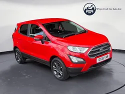 Red Used 2018 Ford Ecosport Zetec SUV | £5,995 (Fair price)