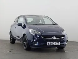 Blue Used 2017 Vauxhall Corsa SRi Hatchback | £6,698 (Fair price)