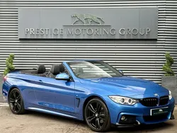 Blue Used 2015 BMW 420 M Sport Cabriolet | £11,499 (Fair price)
