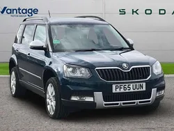 Blue Used 2015 Skoda Yeti Outdoor SE L SUV | £10,790 (Fair price)