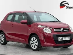 Red Used 2017 Citroën C1 Feel Hatchback | £5,796 (Fair price)