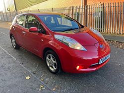 Red Used 2017 Nissan Leaf Acenta Hatchback | £3,695 (Good price)