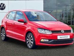 Red Used 2015 VW Polo SE Hatchback | £9,295 (Fair price)