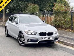 Silver Used 2017 BMW 118 Sport Line Hatchback | £8,995 (Good price)