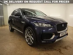 Blue Used 2018 Jaguar F-Pace S SUV | £18,742 (Good price)