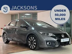 Grey Used 2016 Honda Civic SE Plus Hatchback | £10,250 (Fair price)