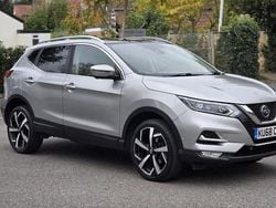 Silver Used 2018 Nissan Qashqai Tekna SUV | £14,185 (Expensive)