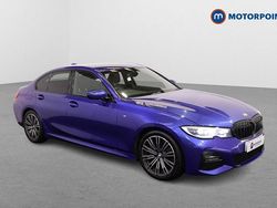 Blue Used 2021 BMW 330 M Sport Sedan | £24,149 (Fair price)