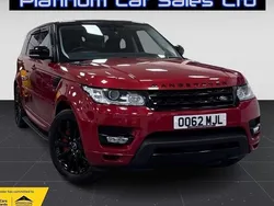 Red Used 2015 Land Rover Range Rover Sport HSE SUV | £13,995 (A bit pricey)