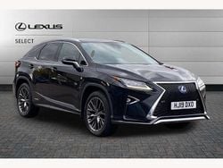 Graphite black Used 2019 Lexus RX450h Sport Line SUV | £25,995 (Fair price)