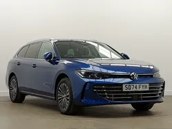 Blue New 2024 VW Passat Elegance Estate | £38,998 (Good price)