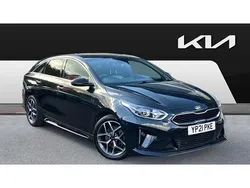 Black Used 2021 Kia ProCeed GT-Line Hatchback | £17,459 (Fair price)