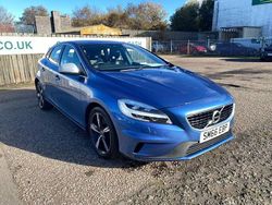 Blue Used 2017 Volvo V40 R-Design Estate | £7,995 (Fair price)