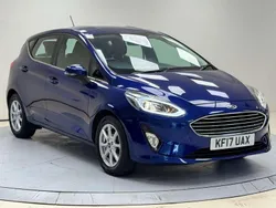 Blue Used 2017 Ford Fiesta Zetec Hatchback | £6,600 (Fair price)