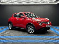 Red Used 2014 Nissan Juke Visia SUV | £3,490 (Fair price)