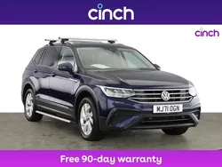 Blue Used 2021 VW Tiguan Allspace Life SUV | £25,139 (Fair price)