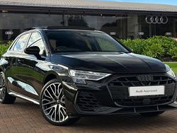 Black Used 2024 Audi S3 Sportback Black Edition Hatchback | £39,980