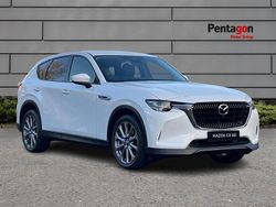 Arctic white Used 2024 Mazda CX-60 Exclusive-Line SUV | £34,950 (Expensive)