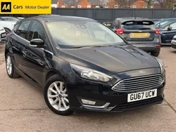 Black Used 2017 Ford Focus Titanium Hatchback | £7,795 (Good price)