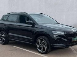 Black magic pearl effect Used 2025 Skoda Karoq SportLine SUV | £30,450 (Fair price)