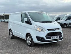 White Used 2017 Ford Transit Custom Limited Van | £9,795 (Fair price)
