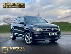 Black Used 2015 VW Tiguan R-line SUV | £7,495 (Super price)