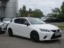 White/black Used 2015 Lexus CT200h Sport Line Hatchback | £11,990 (Fair price)