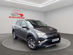 Grey Used 2018 Toyota RAV4 Hybrid SUV | £13,995 (Good price)