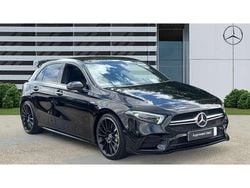 Black Used 2022 Mercedes A35 AMG Premium Plus Hatchback | £32,302 (Fair price)