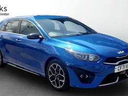 Blue Used 2021 Kia Ceed GT-Line Hatchback | £16,595 (A bit pricey)