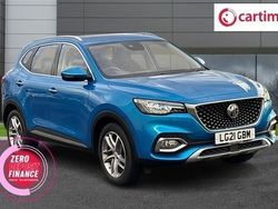 Blue Used 2021 MG HS Exclusive SUV | £14,999 (Expensive)