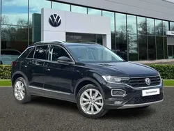 Black Used 2020 VW T-Roc SEL SUV | £17,991 (Fair price)