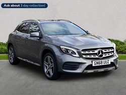 Grey Used 2018 Mercedes GLA250 AMG Line Premium Plus SUV | £19,499 (A bit pricey)