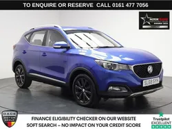 Blue Used 2018 MG ZS Excite Sedan | £9,640 (Fair price)